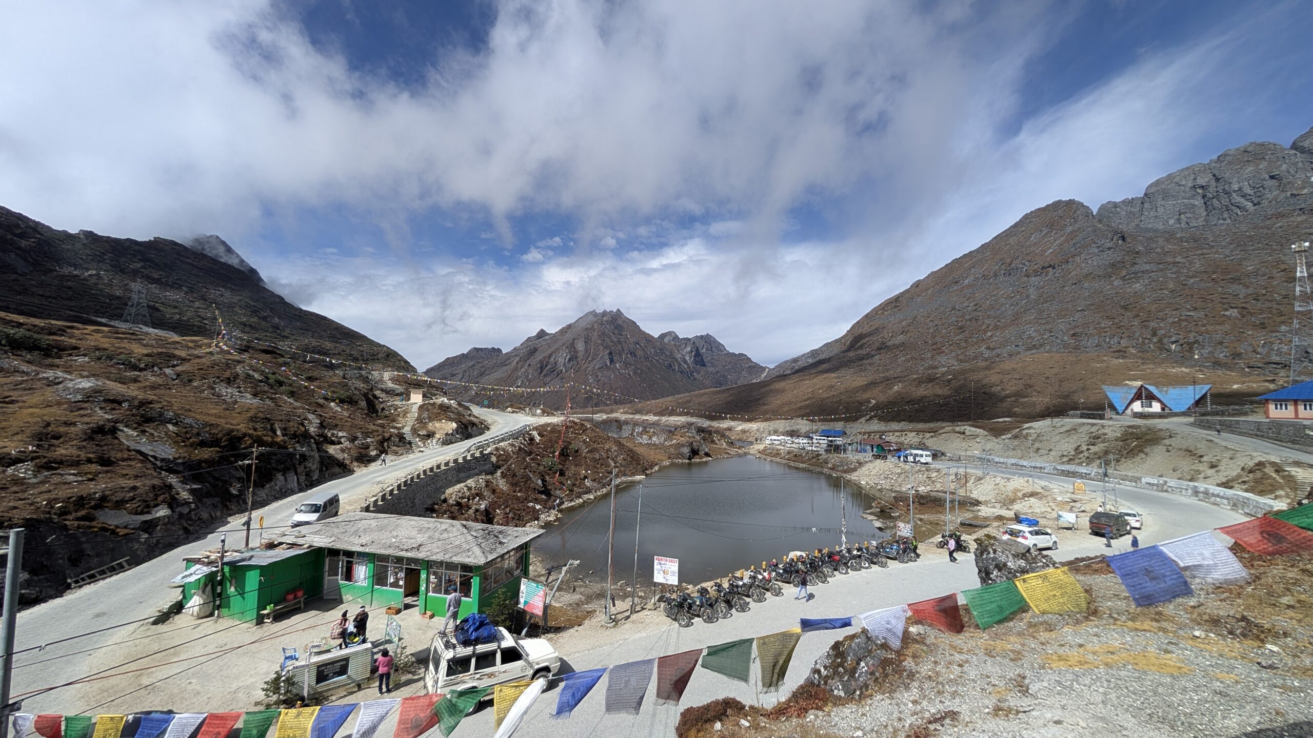 Sela pass and sela lake